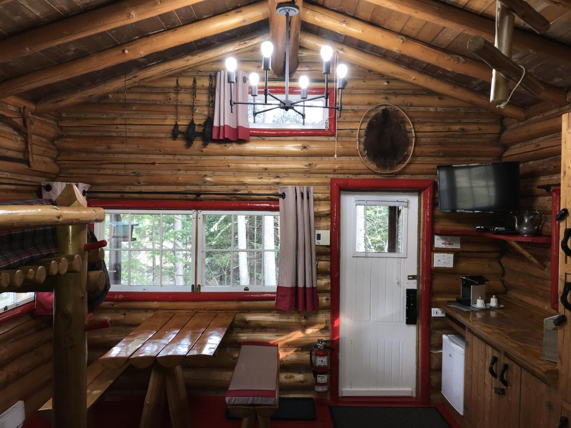 Domaine le Bostonnais - Le Village en Bois Rond La Tuque Chambre photo