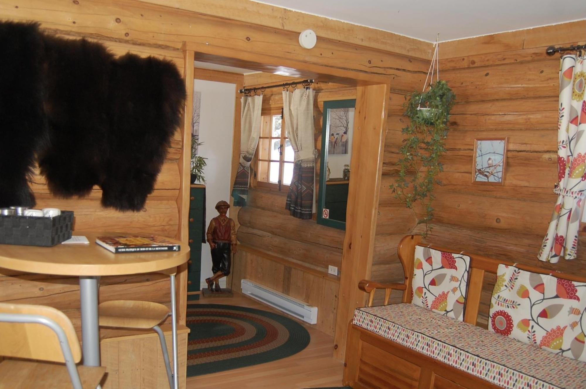 Domaine le Bostonnais - Le Village en Bois Rond La Tuque Chambre photo