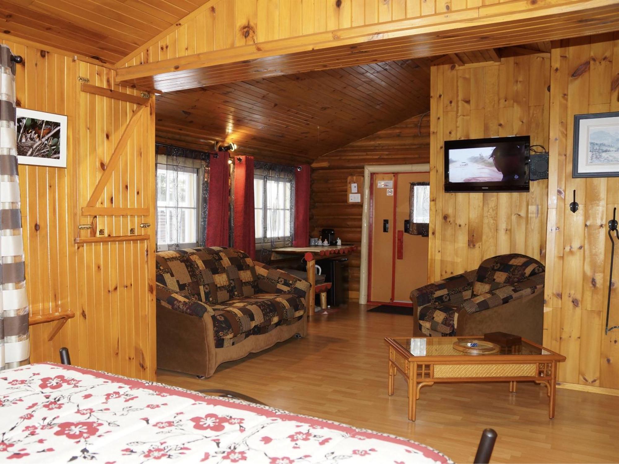 Domaine le Bostonnais - Le Village en Bois Rond La Tuque Chambre photo