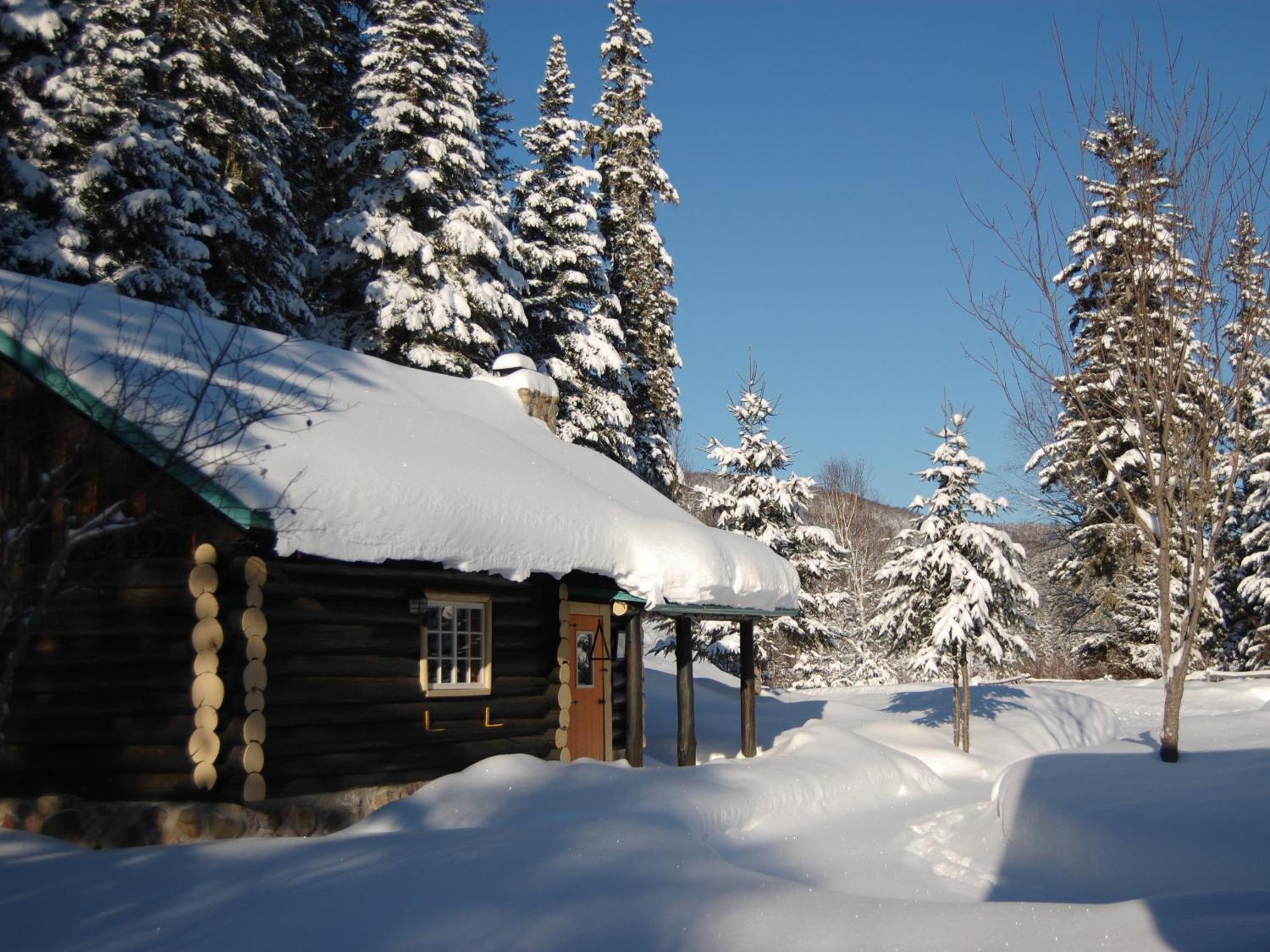 Domaine le Bostonnais - Le Village en Bois Rond La Tuque Chambre photo