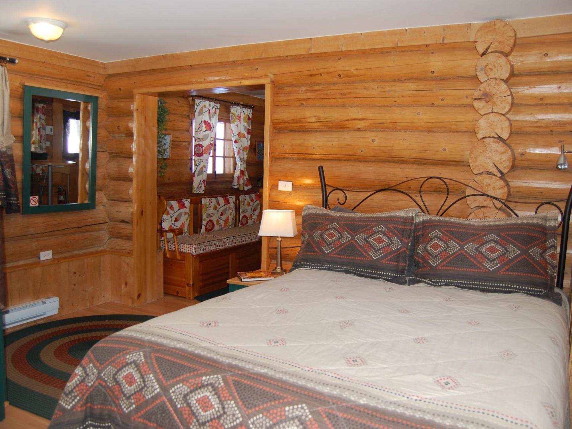 Domaine le Bostonnais - Le Village en Bois Rond La Tuque Chambre photo