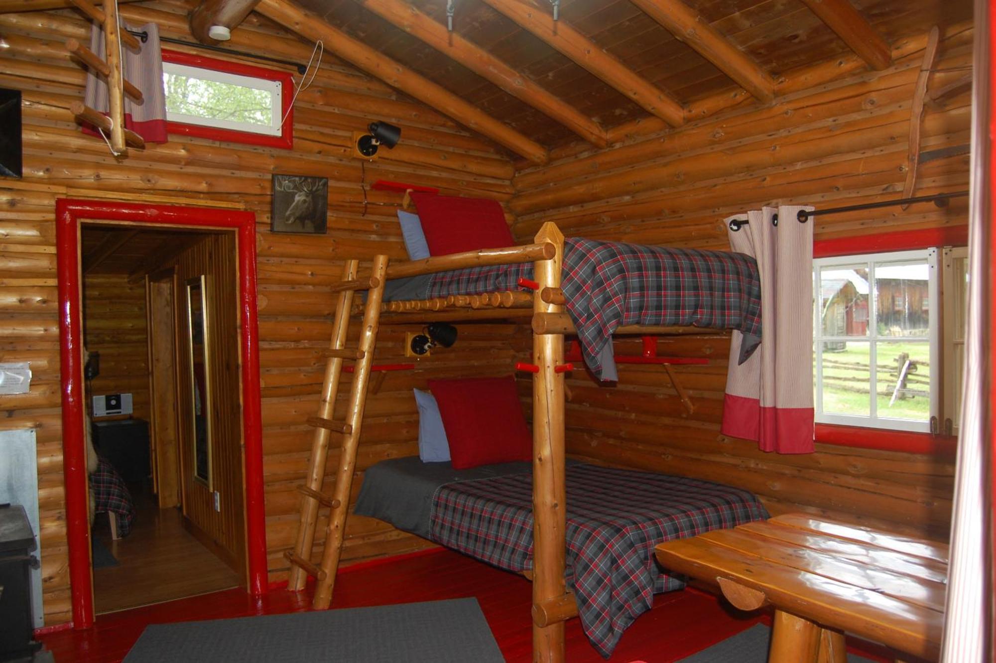 Domaine le Bostonnais - Le Village en Bois Rond La Tuque Chambre photo